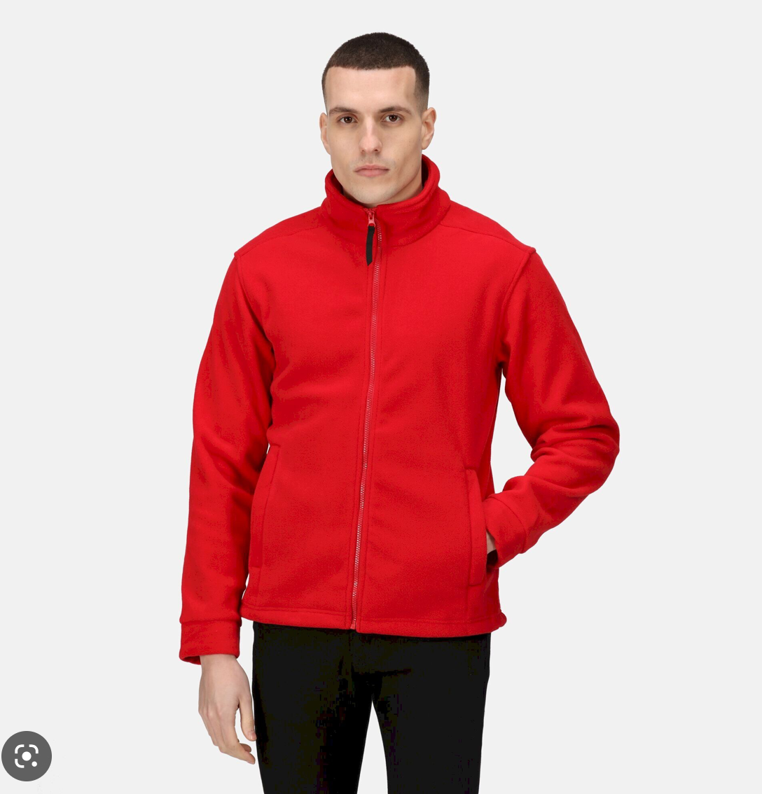 Unisex Regatta Thor III Fleece Red Main Image